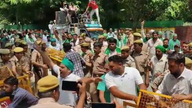 Farmers protest in Bijnor, clash with police