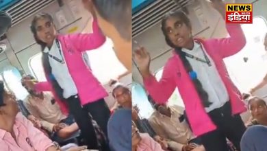 Pink jacket, I card around neck, uproar on seeing fake TTE in Patalkot Express