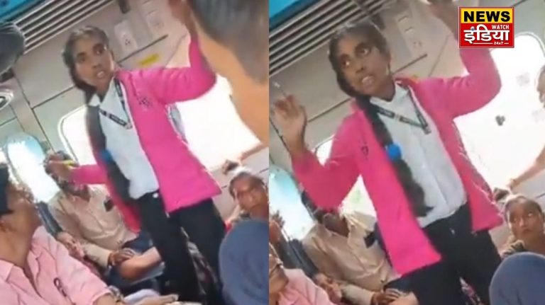 Pink jacket, I card around neck, uproar on seeing fake TTE in Patalkot Express