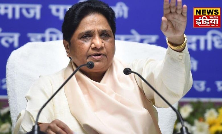 Mayawati revealed her cards and said, "There is no question of me taking sanyaas…"