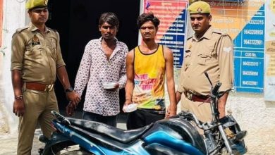 Madhuban Bapudham police's swift action, two people who ran away after robbing a bag were arrested