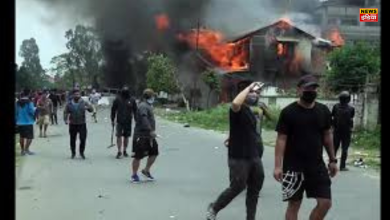 Manipur violence: Violence in Manipur.. 24 hours after the peace agreement between Meitei-Hmar community, fighting broke out again