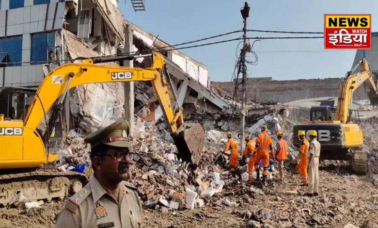 Massive fire in firecracker warehouse in Dehradun, terror due to explosions and flying rockets at midnight