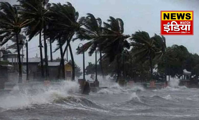 Sound of storm, possible storm from Bay of Bengal, warning of rain and flood in Delhi-UP