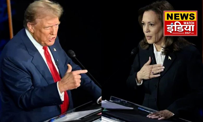 Heated debate between Kamala Harris and Donald Trump, Kamala retorts when called leftist