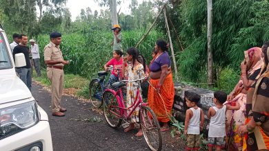 The forest department is making people aware in leopard-affected areas