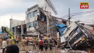 A 3-storey building collapsed like a pack of cards in Lucknow, 8 dead, more than 24 injured