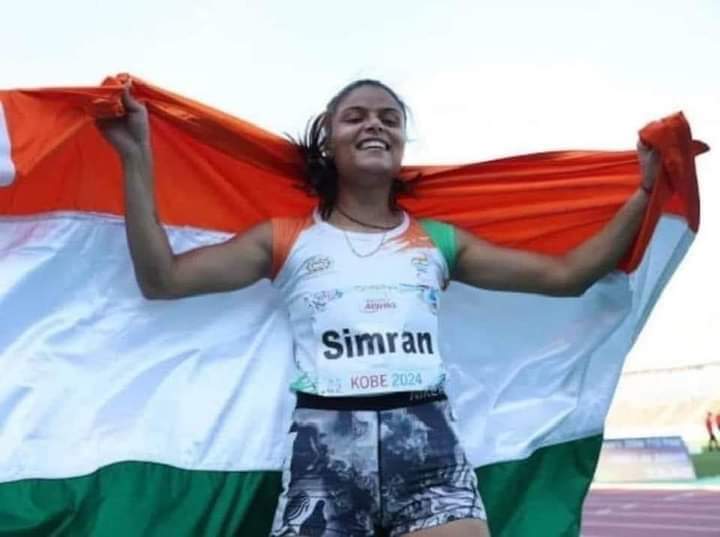 Simran Sharma's fame resonates in Paris Paralympics, she made Ghaziabad proud by winning bronze medal