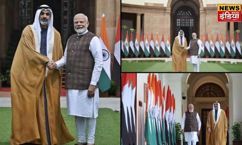 Abu Dhabi Crown Prince's special meeting with PM Modi, gave a big gift to India