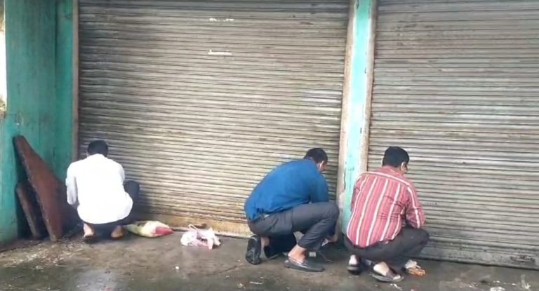 The administration sealed a dozen shops in Bijnor