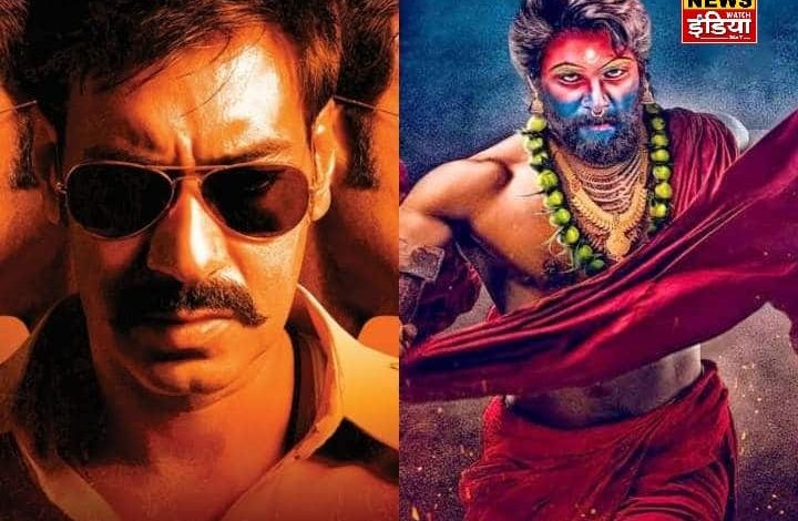 'Singham Again' has clash phobia! After 'Pushpa 2', there is fear of 'Bhool Bhulaiyaa 3', this will be the new release date