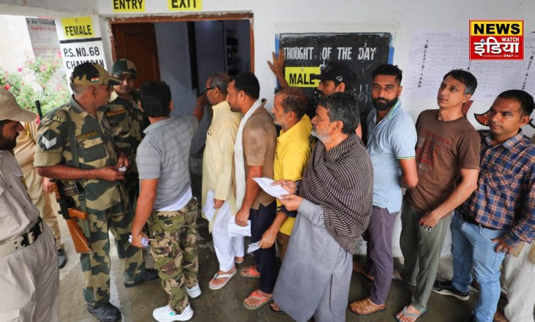 Elections in Jammu and Kashmir after 10 years, voting on 24 seats in the first phase