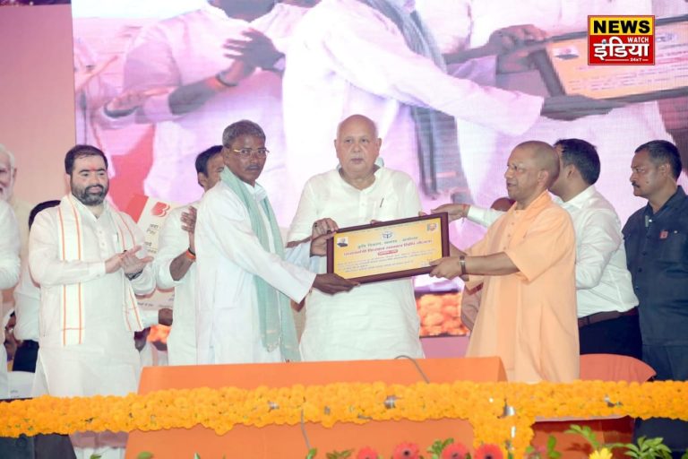 CM Yogi's big gift in Milkipur, inauguration and foundation stone laying of development projects worth more than 1000 crores