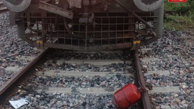 Conspiracy to overturn train in Uttar Pradesh once again, gas cylinder found on track