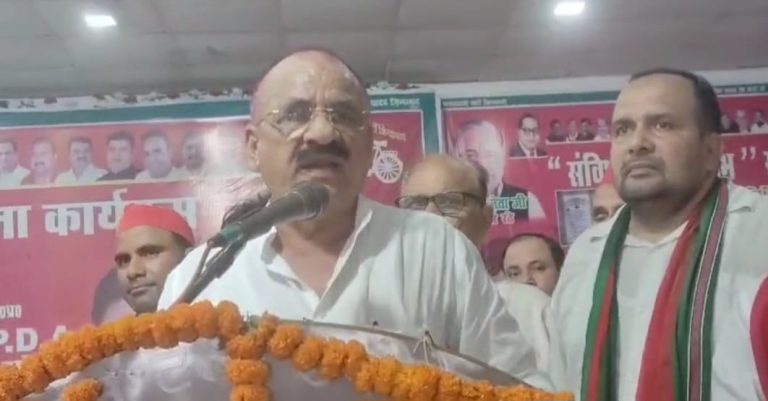 Former minister Mehboob Ali challenged the BJP government in Bijnor