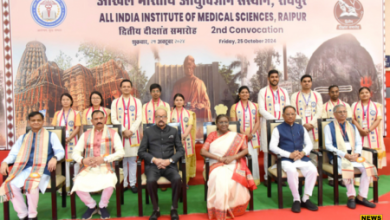 President visited AIIMS Raipur: President of India addressed the convocation ceremony of AIIMS Raipur