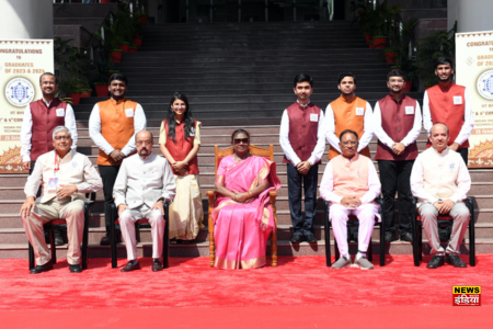 President visited Bhilai: President of India addressed the convocation ceremony of IIT Bhilai