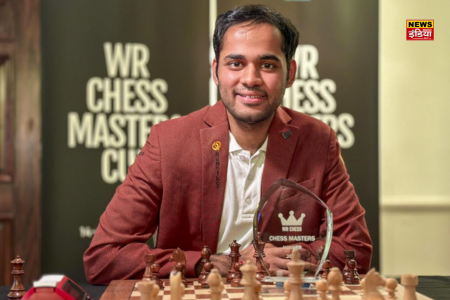 Live Chess Rating: Prime Minister congratulates Arjun Erigaisi on crossing the 2800 mark in Live Chess Rating