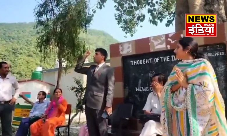 Dispute between principal and teacher: Education affected due to dispute between principal and teacher in Bilkhet Inter College, parents demand that both should be removed