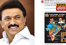 Controversy over DMK's map: Ruckus erupts over showing half of Jammu and Kashmir to Pakistan