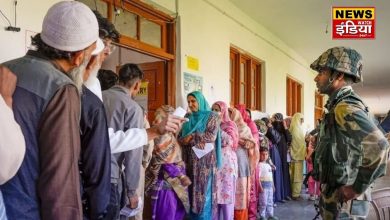 The third phase of Jammu Kashmir Vidhan Sabha election is going on today. Voting is being held in 40 constituencies of 7 districts.