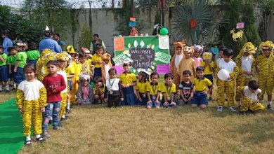 Animal Party Pre organized in Delhi Public School Bijnor