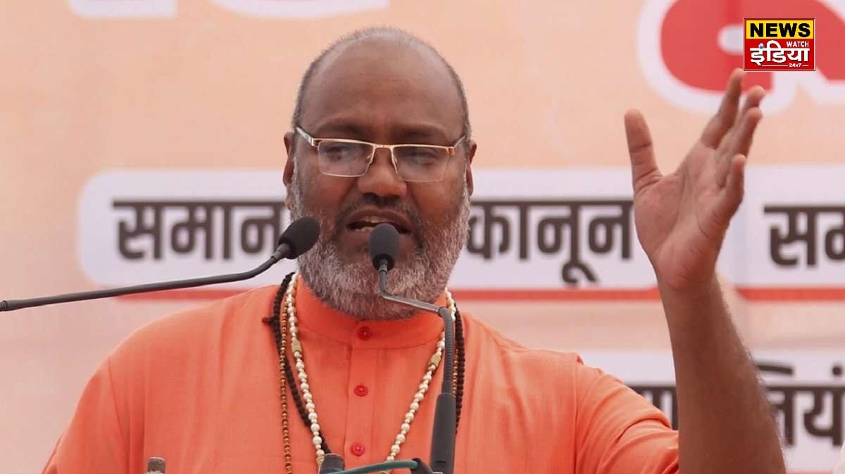 Muslim society is enraged by Narsinghanand's statement! Alert issued in UP