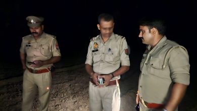 Dead bodies of a man and a woman were found in the Gagan river.