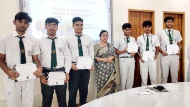 Group discussion competition organized in Delhi Public School, Bijnor