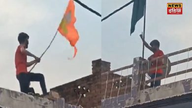 Green flag, saffron flag..stones and bullets! The real story of the riot in Bahraich