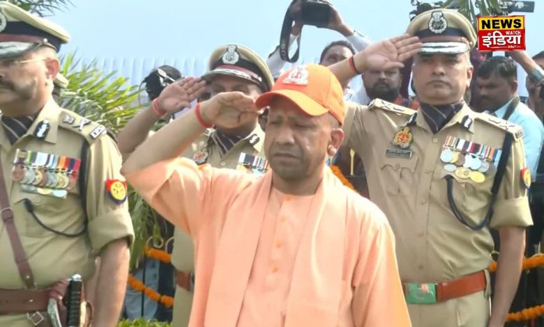 UP News: CM Yogi's big announcement on Police Memorial Day, uniform allowance increased by 70%