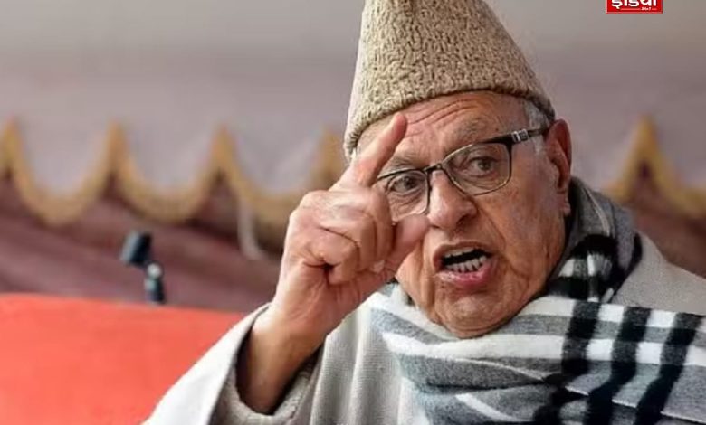 Farooq Abdullah On Pakistan: "Kashmir will not become Pakistan" Farooq Abdullah warns Pakistan