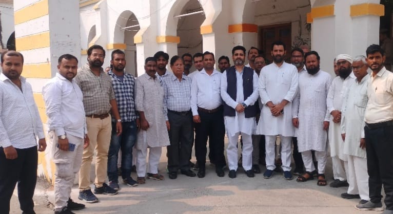 UP Bijnor News: Congress Committee Minority Department submitted memorandum in Bijnor