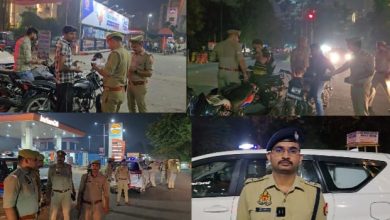 UP Ghaziabad News: Security tightened in Ghaziabad: Checking campaign intensified in Trans Hindon area in view of festivals