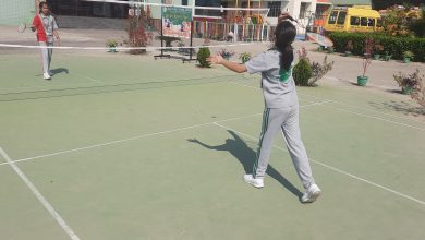 UP Bijnor News: Inter house badminton competition in Delhi Public School, Bijnor