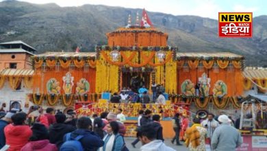 The process of closing the doors of Badrinath Dham continues: A huge crowd of devotees gathered with 'Vedic Panch Puja', the doors will be closed on November 17