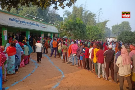 Jharkhand Assembly Elections Polls: 59.28 percent voting till 3 pm, Saraikela-Kharsawan leading with 66.38 percent voting