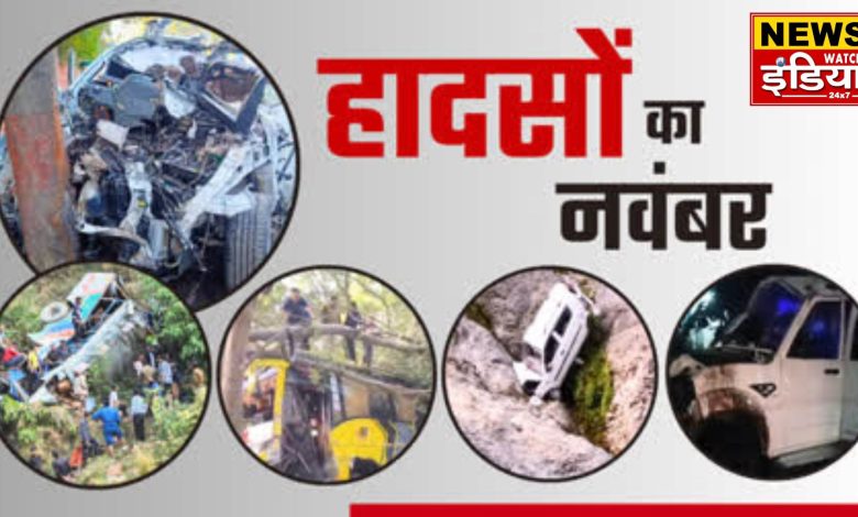 Road accidents wreak havoc in Uttarakhand: More than 60 people lost their lives in 15 days