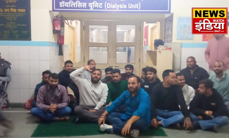 Crisis on dialysis system in Srinagar Base Hospital, patient's relatives furious due to deteriorating health