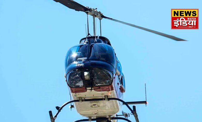 Heli service started for three hill stations of Uttarakhand, tourism and travel will increase