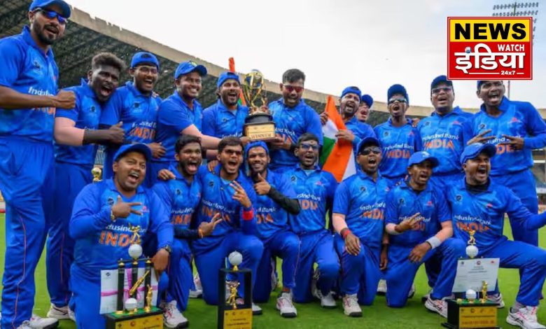 4th T20 Blind Cricket World Cup: India decides to withdraw from the 4th T20 Blind Cricket World Cup