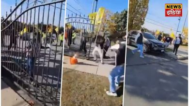 Canada Hindu Attacked News: Khalistanis attacked Hindu temple in Canada, angry Hindu organizations took a big decision!