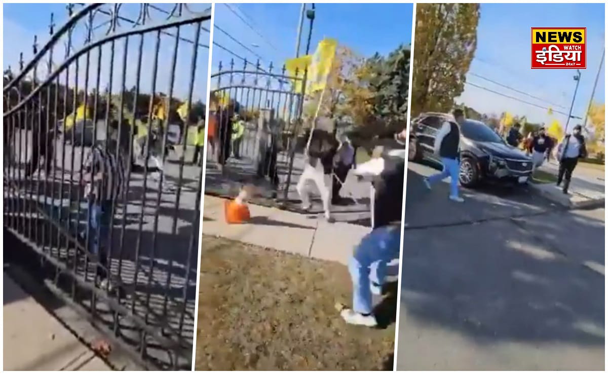 Canada Hindu Attacked News: Khalistanis attacked Hindu temple in Canada, angry Hindu organizations took a big decision!