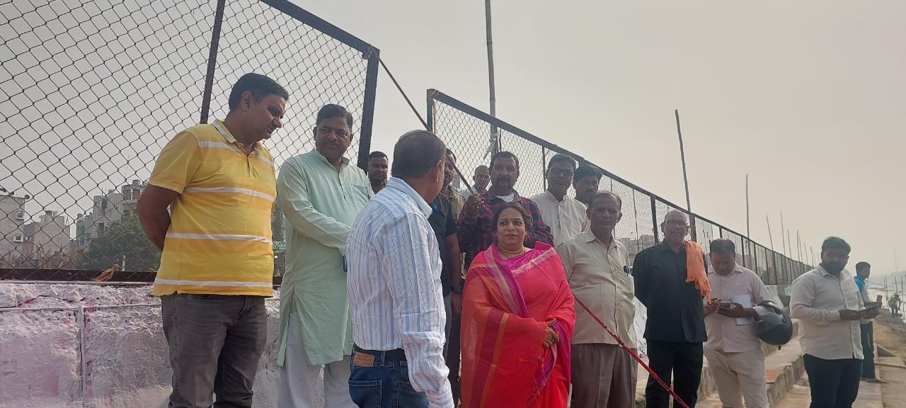 UP Ghaziabad News: Khoda Nagar Palika's dedication to the divinity of Chhath Mahaparva, President Mohini Sharma took over the reins of preparations