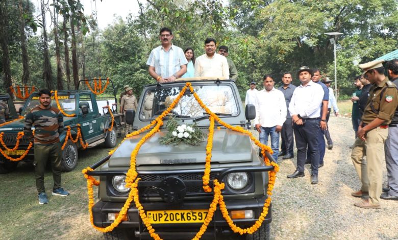 UP Bijnor News: Inauguration of Amangarh Tiger Reserve Jungle Safari