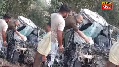 Noida Accident News: Painful road accident on Noida Expressway, 5 lives of the same family ended in death