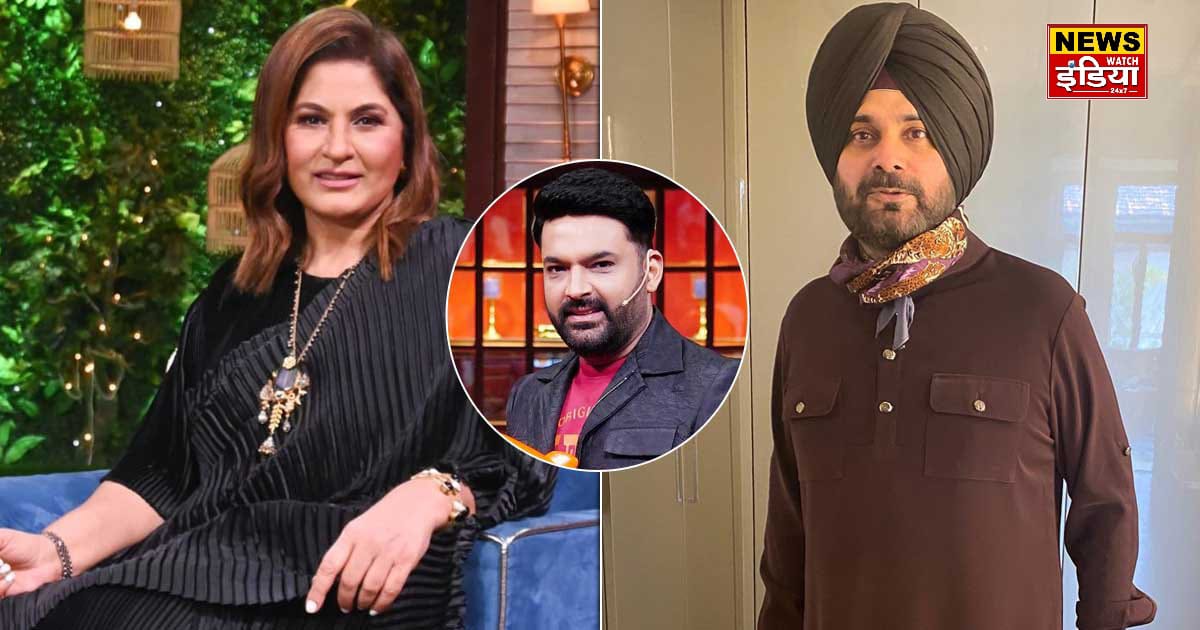 Viral Video: Navjot Singh Sidhu snatches Archana Puran Singh's chair, is he really entering Kapil Sharma's show?