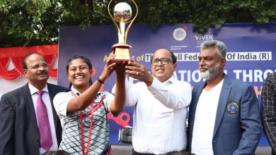 UP Bijnor News: 45th National Throwball Championship concluded at Bijnor Vivek College