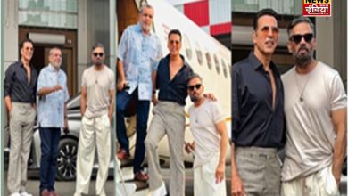 Hera Pheri 3 Star Cast: Akshay, Sunil and Paresh Rawal spotted together at the airport, fans said - 'Not Hera Pheri