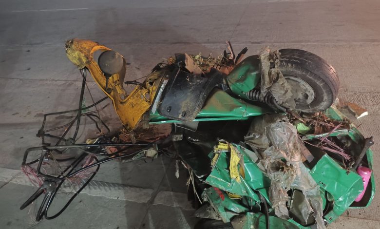 UP Bijnor News: Car collided with auto tempo, 7 people including bride and groom died